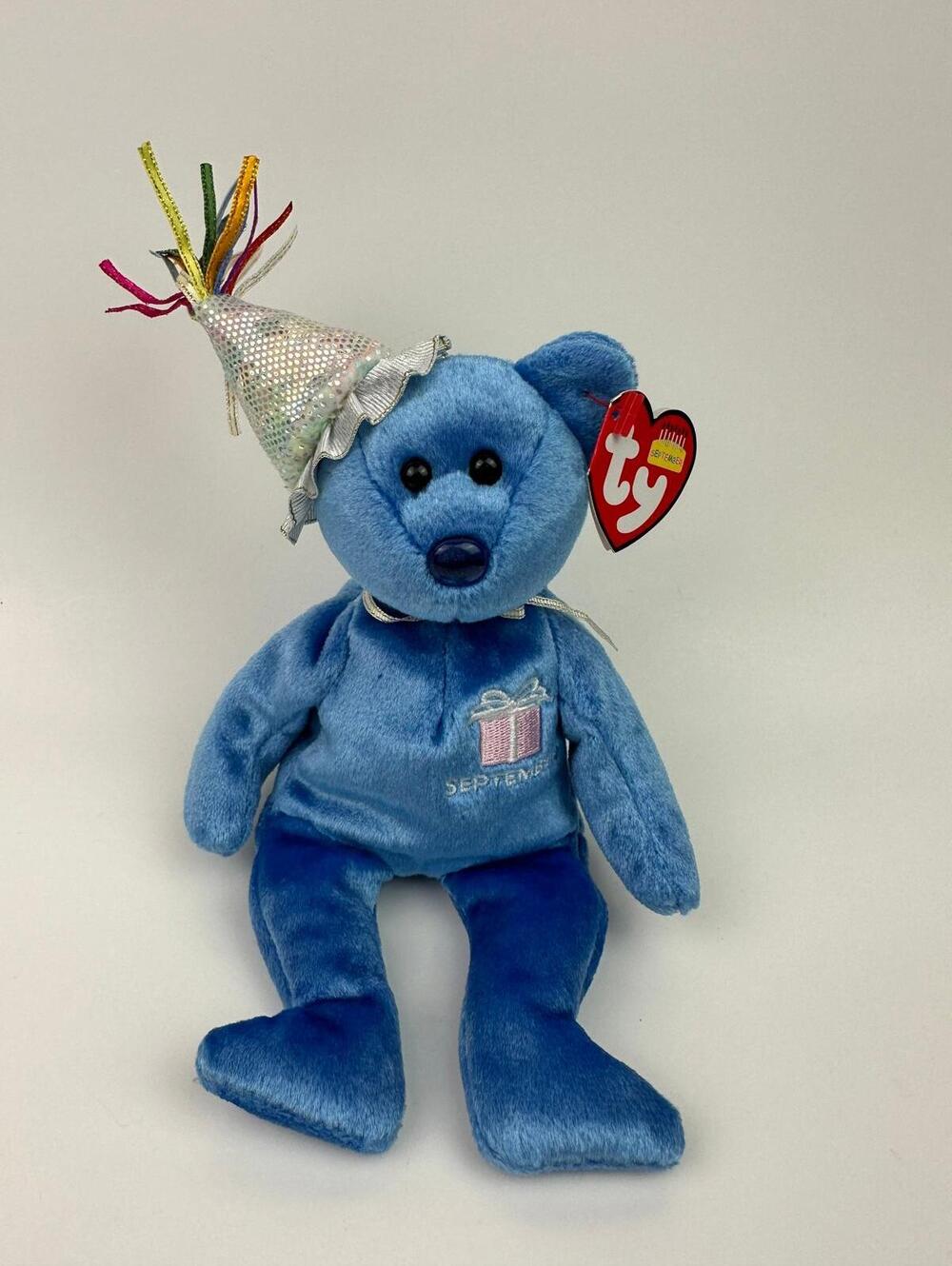 Ty Beanie Baby “Happy Birthday” the September Birthday Bear  (8.5 inch)